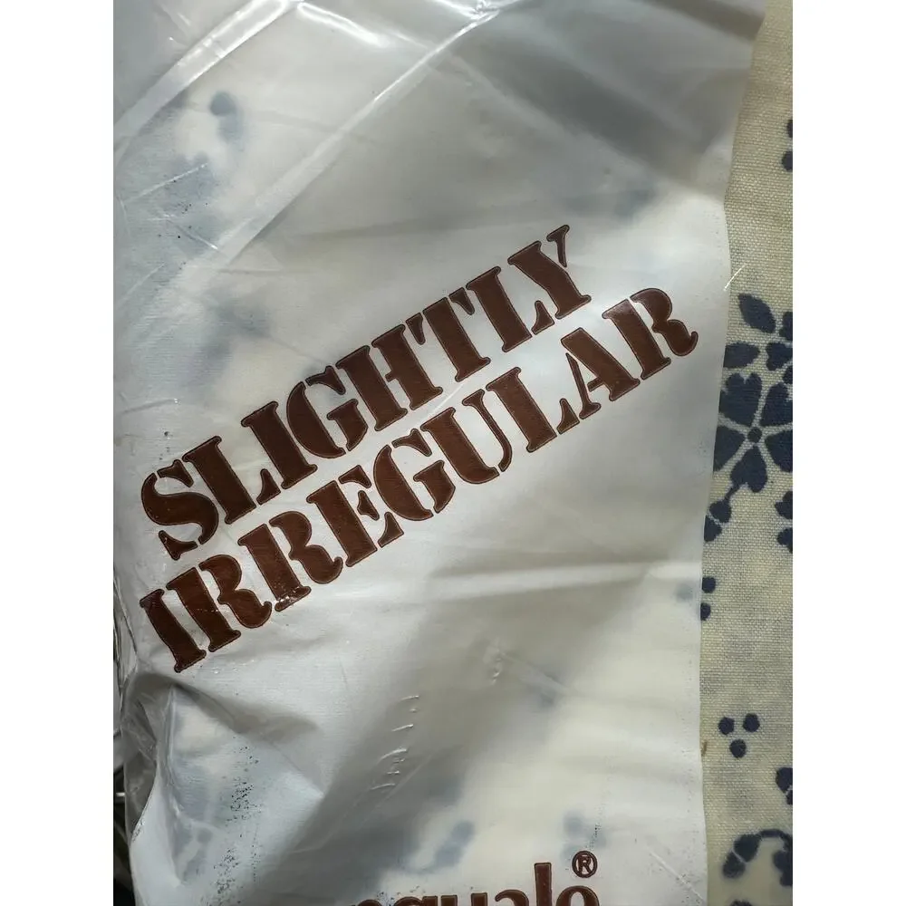 VTG Dan River 2 Standard Percale Pillowcases Tranquale Slightly Irregular